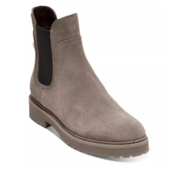 Cole Haan Women's Greenwich Waterproof Bootie in Morel Suede. Size 9 Women’s. - Picture 1 of 8